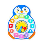 Wooden Penguin Clock